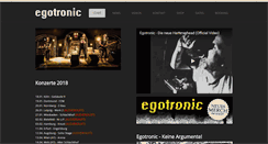 Desktop Screenshot of egotronic.net